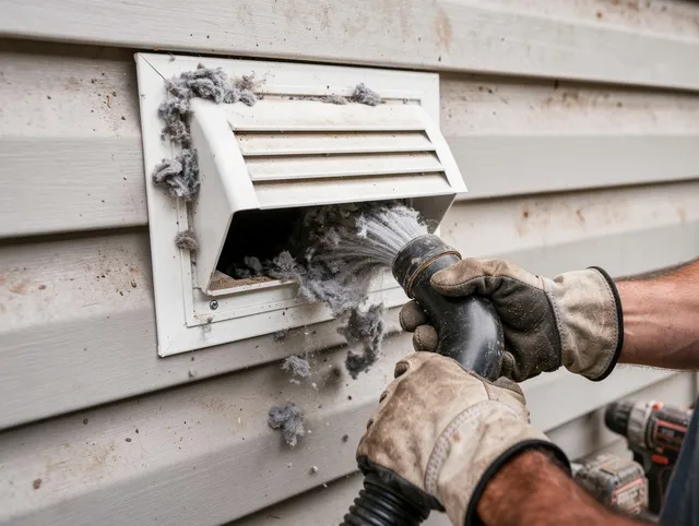 Professional dryer vent cleaning by Lehigh Acres Dryer Vent Cleaning in Lehigh Acres