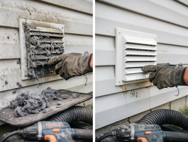 Residential dryer vent cleaning by Lehigh Acres Dryer Vent Cleaning in Lehigh Acres
